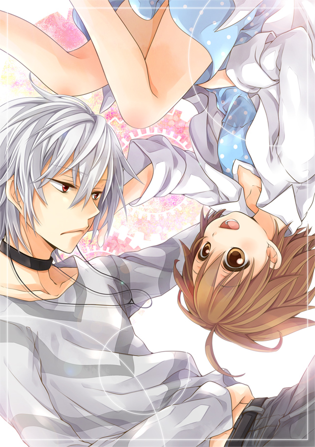 accelerator and last order (toaru majutsu no index) drawn by meso_(goma-meso)