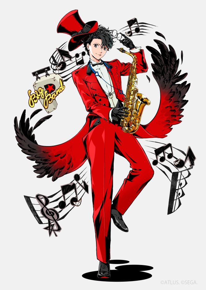 amamiya ren (persona and 1 more) drawn by soejima_shigenori