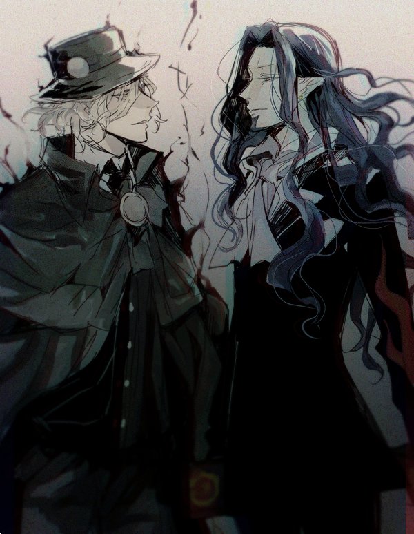 edmond dantes and count of monte cristo (fate and 2 more) drawn by rata_to