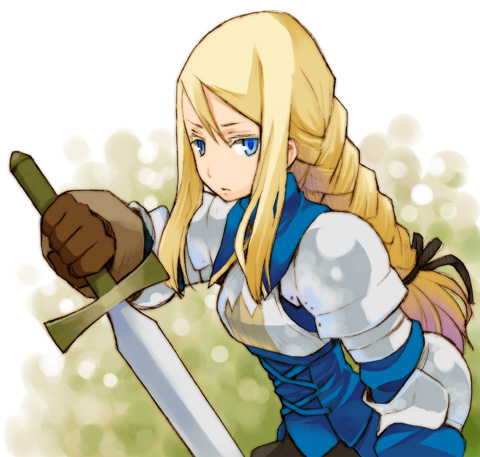 agrias oaks (final fantasy and 1 more) drawn by b.tarou