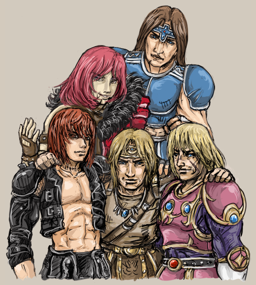 simon belmont (castlevania and 4 more) drawn by eno_(abekawa_hikozaemon_x)