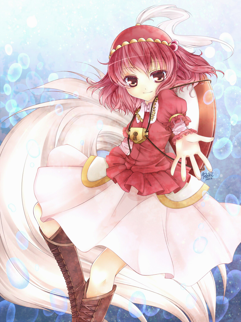 kawashiro mitori (original and 1 more) drawn by reki_(black)