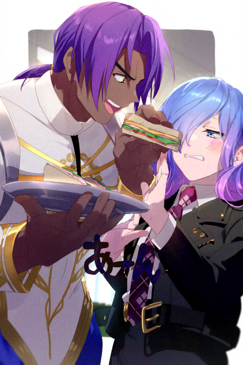 bhima and cerejeira elron (fate and 1 more) drawn by echo_(circa)