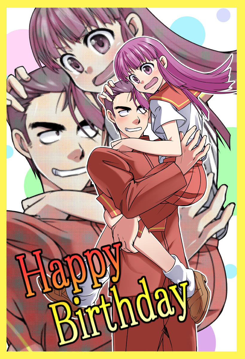 hasebe kazumi and yamada taiki (kunio-kun series) drawn by hirakawa