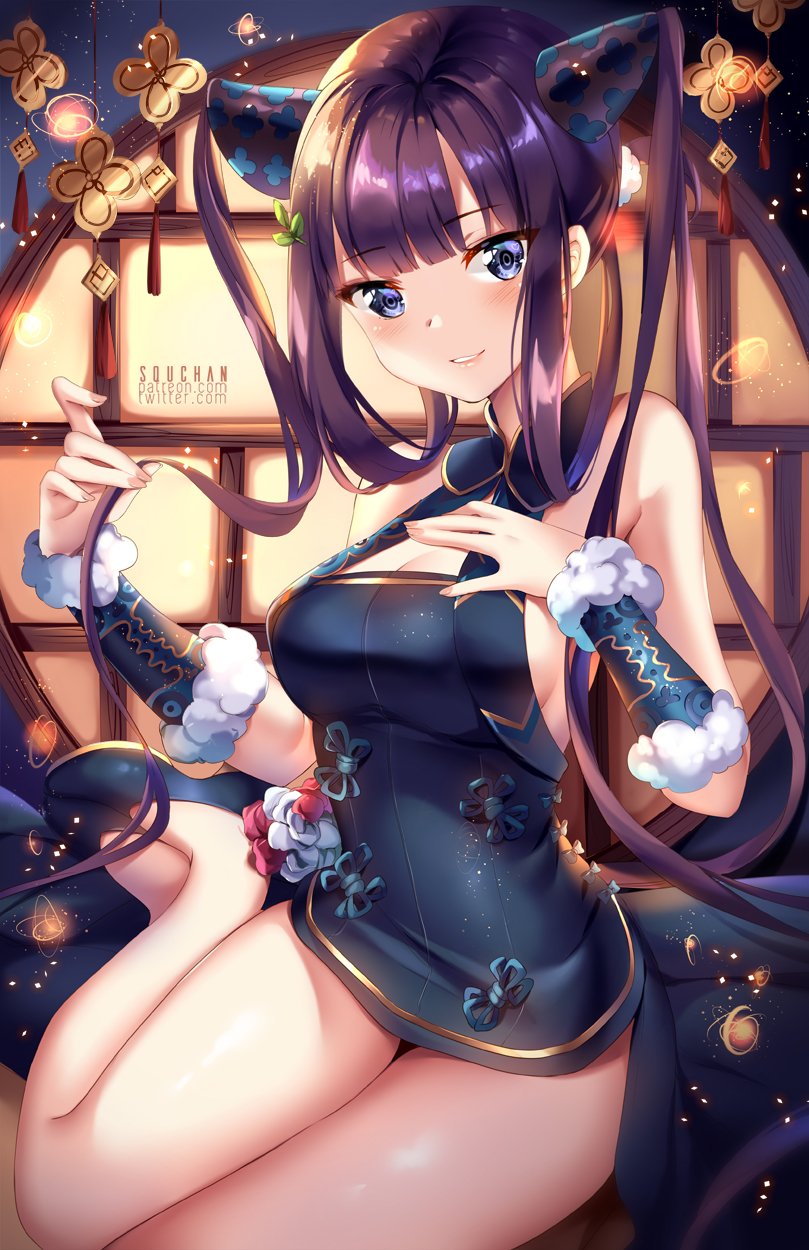 yang guifei (fate and 1 more) drawn by squchan