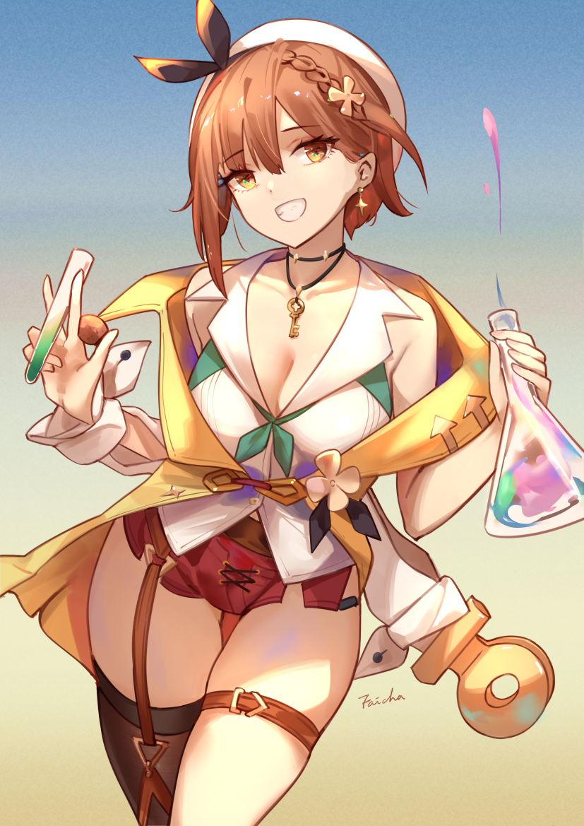 reisalin stout (atelier and 2 more) drawn by faicha