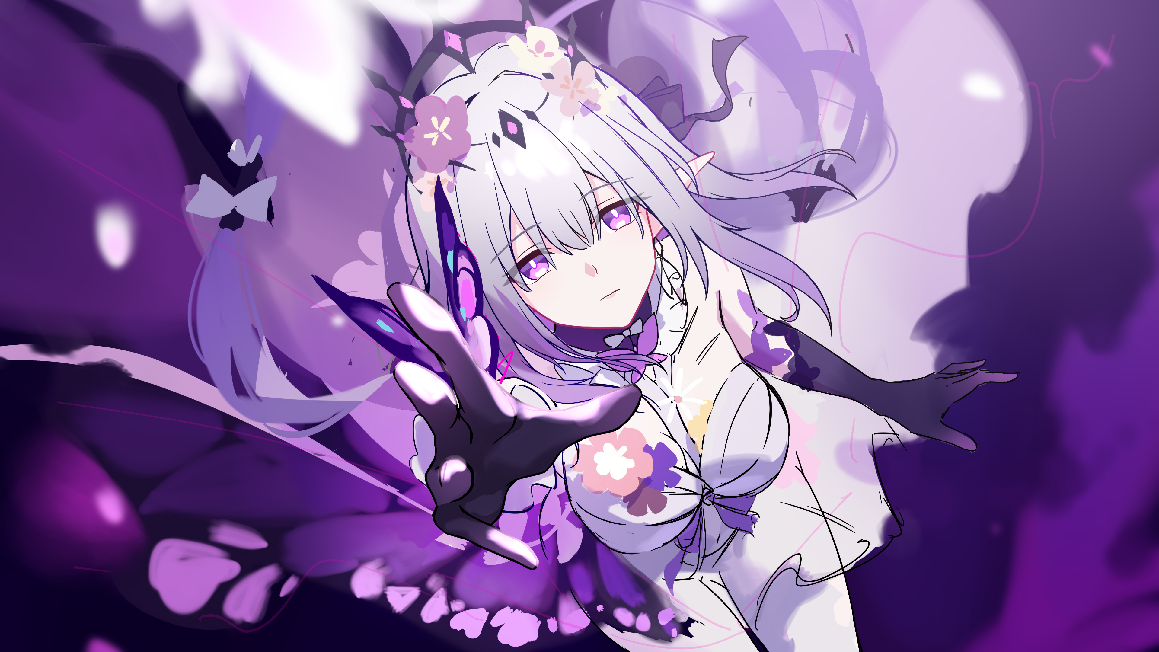 Castorice honkai and 1 more drawn by via shinan danbooru