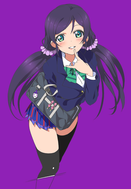 tojo nozomi (love live! and 1 more) drawn by mizuki_makoto