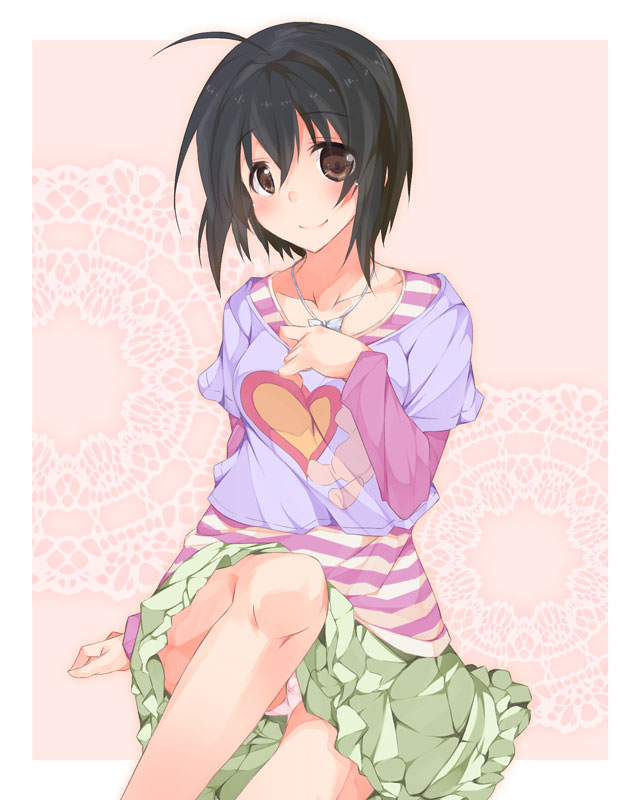 kohinata miho (idolmaster and 1 more) drawn by plus9