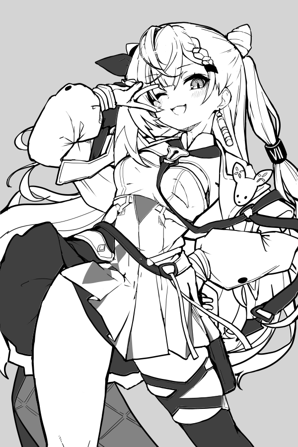 vestia zeta (hololive and 1 more) drawn by nejime