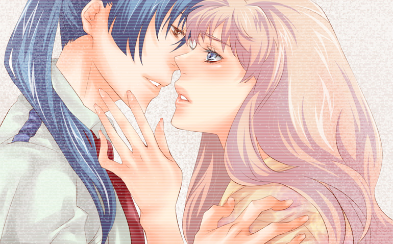 sheryl nome and saotome alto (macross and 1 more) drawn by zawamori_(mori-naga)