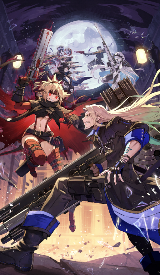 diarmuid ua duibhne, anastasia, xu fu, charlemagne, mordred, and 1 more (fate and 3 more) drawn by kuroi_susumu