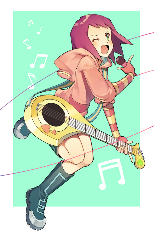 sonia strumm (mega man and 1 more) drawn by modela_(baka_x_orange)