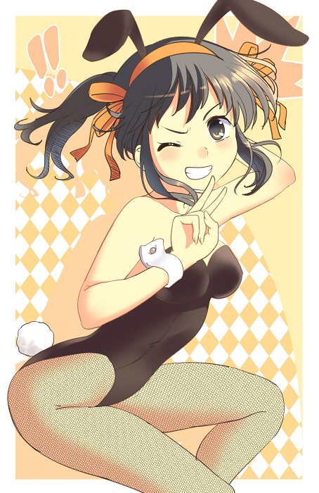 suzumiya haruhi (suzumiya haruhi no yuuutsu) drawn by dai_(uhyoko1102151)