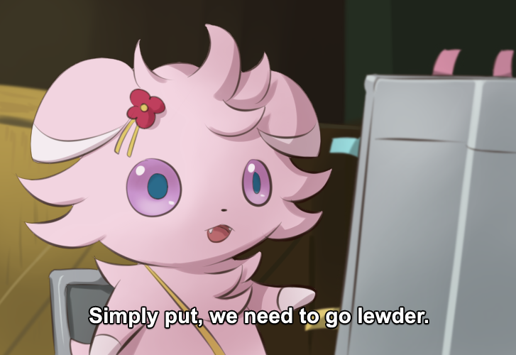 espurr (pokemon and 1 more) drawn by quantumjinx
