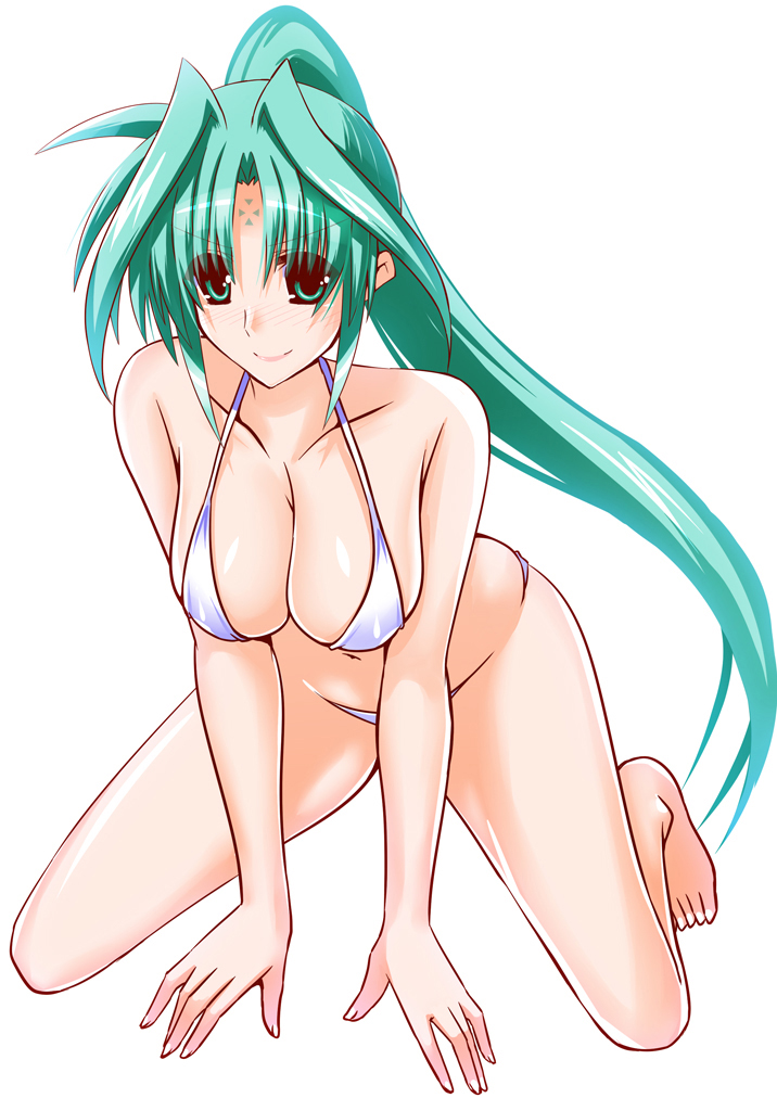 lindy harlaown (lyrical nanoha and 1 more) drawn by engo_(aquawatery)