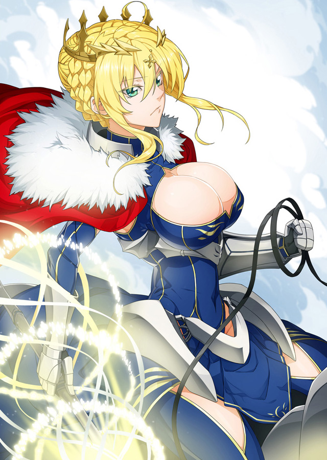 artoria pendragon (fate and 1 more) drawn by sami_(object_dump)