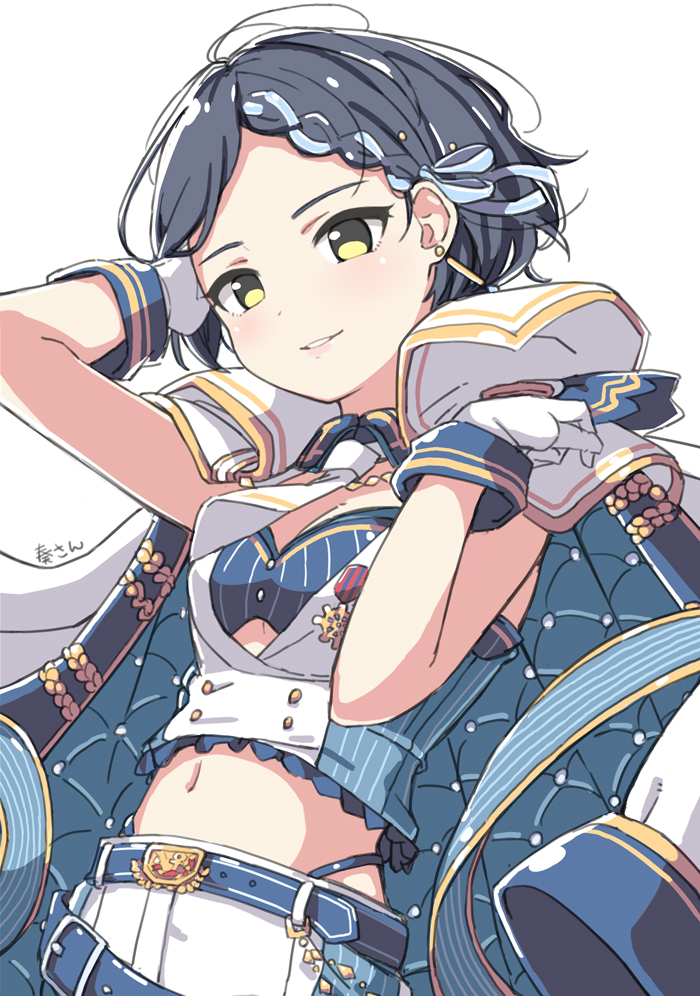 hayami kanade (idolmaster and 2 more) drawn by kuresuku_(lessons)