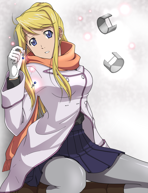 winry rockbell (fullmetal alchemist) drawn by mikeneko_(stray-sheep)