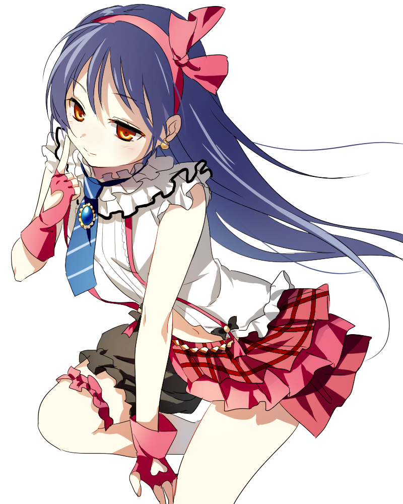 sonoda umi (love live! and 1 more) drawn by nishina_(alive001)