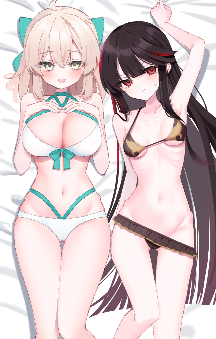 okita souji, oda nobunaga, and okita j. souji (fate and 2 more) drawn by ringochan_txt