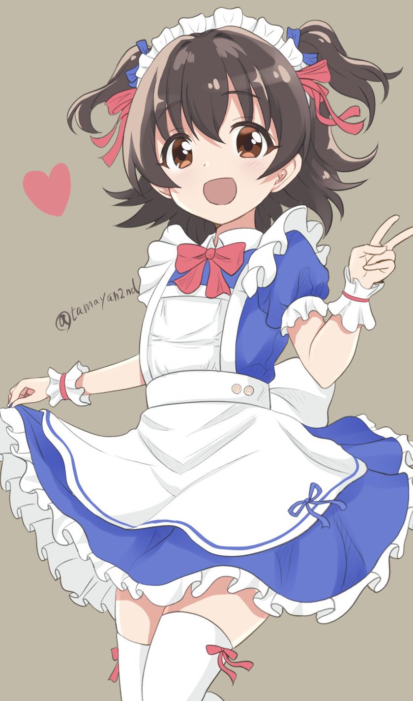 akagi miria (idolmaster and 1 more) drawn by tamayan
