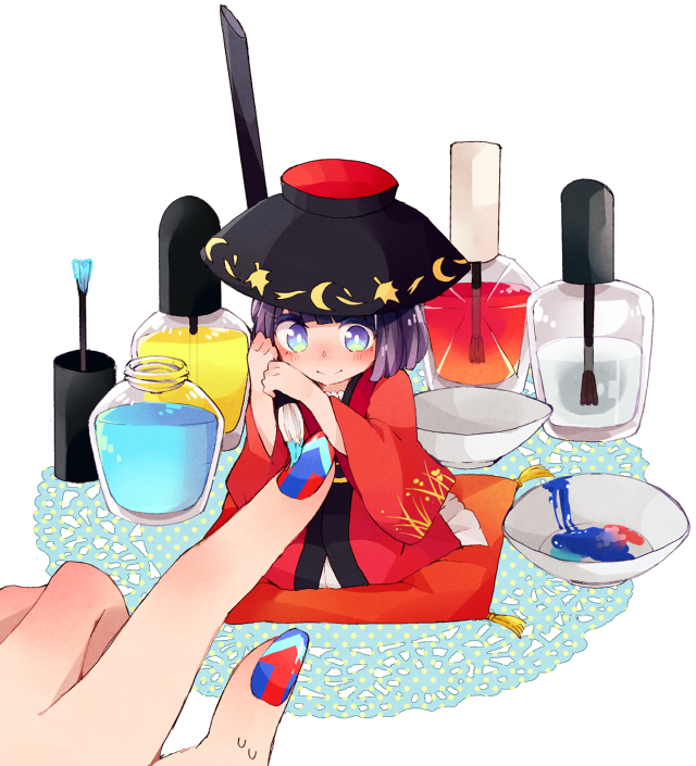 kijin seija and sukuna shinmyoumaru (touhou) drawn by wan_mame