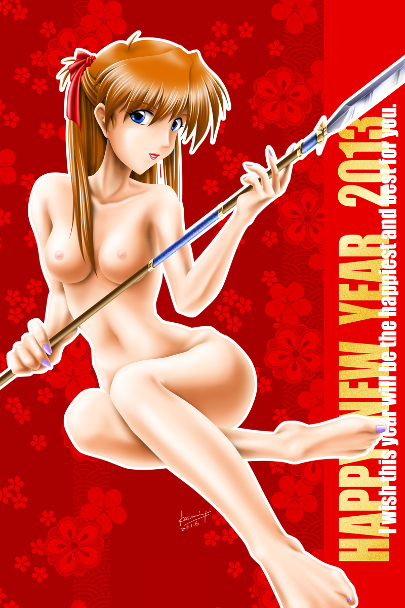 souryuu asuka langley (neon genesis evangelion) drawn by kasumi_(sibylle256)
