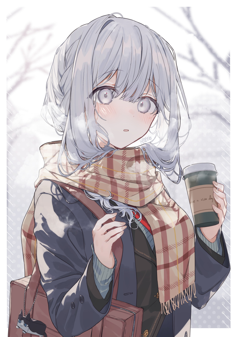 fuyukawa kagari (hakanai kimi wa moukou wo hajimeru) drawn by kazutake_hazano