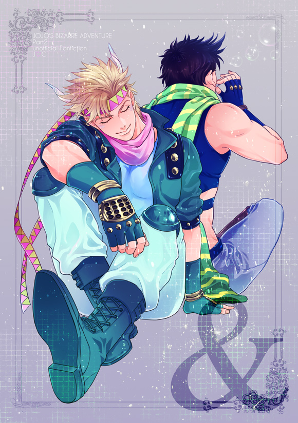 joseph joestar and caesar anthonio zeppeli (jojo no kimyou na bouken and 1 more) drawn by dororosso