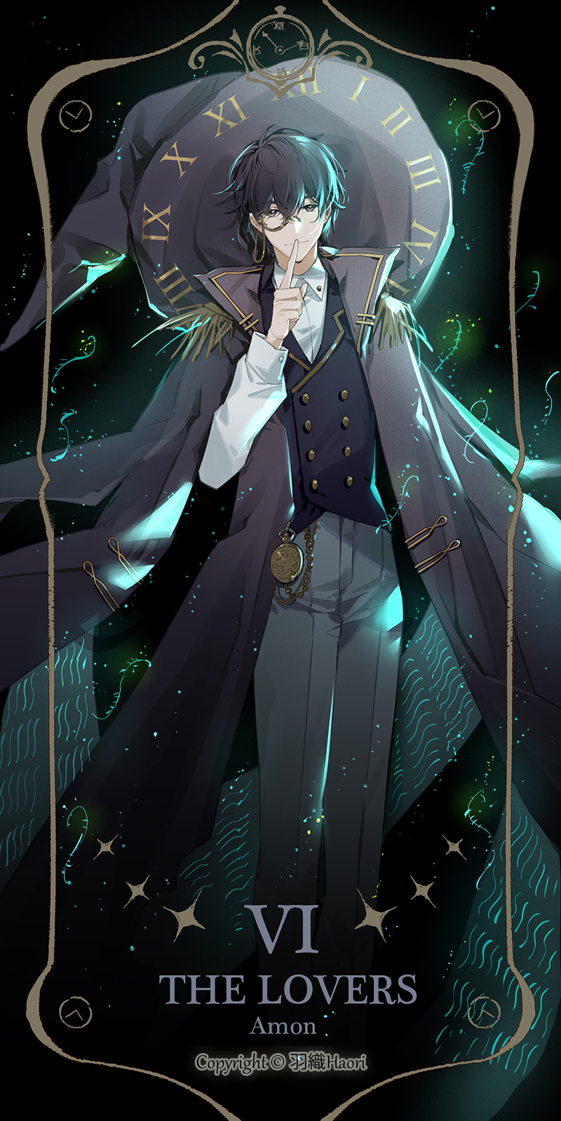 amon (lord of the mysteries) drawn by yuzhi