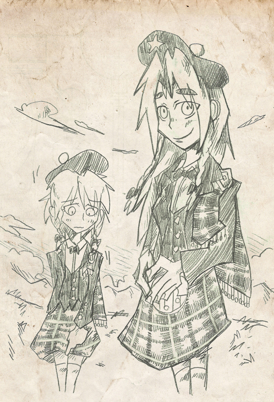 izayoi sakuya and hong meiling (touhou) drawn by setz