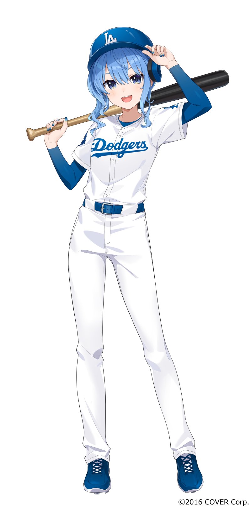 hoshimachi suisei (hololive and 1 more) drawn by amagai_tarou