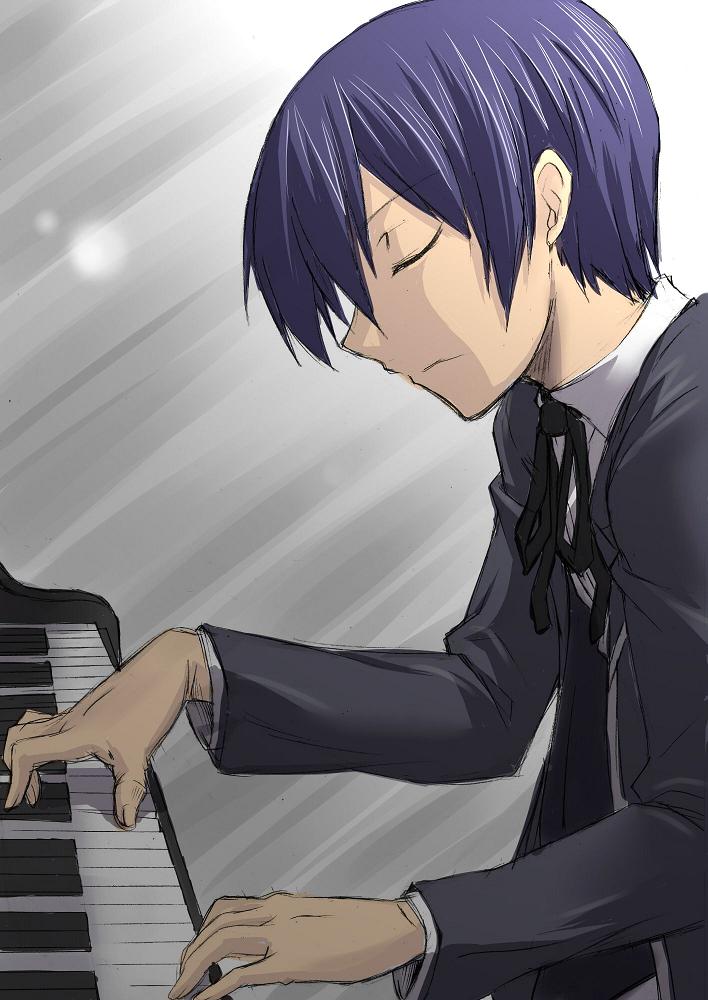 yuuki makoto (persona and 1 more) drawn by segami_daisuke