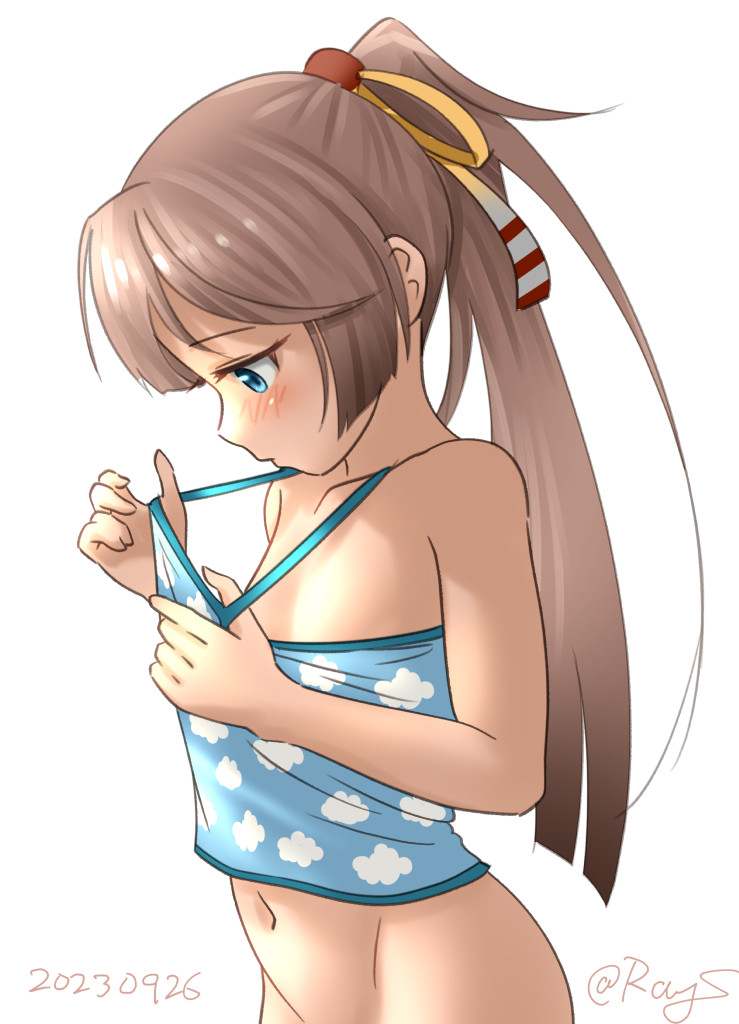__kazagumo_kantai_collection_drawn_by_ray_s__9ebfb293bccebfd1e82bc4d331f57961.jpg