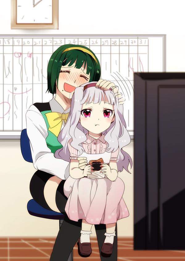 shijou takane and otonashi kotori (idolmaster) drawn by gen_(enji)