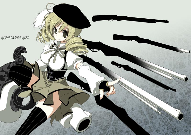 tomoe mami (mahou shoujo madoka magica) drawn by suzuri_(tennenseki)