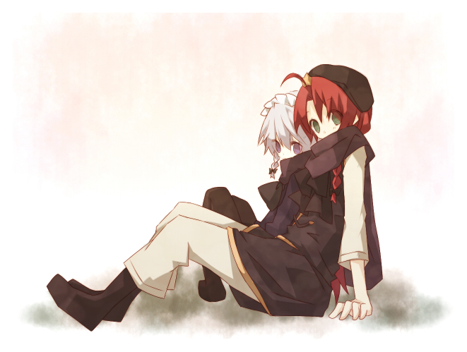 izayoi sakuya and hong meiling (touhou) drawn by mondo_pop