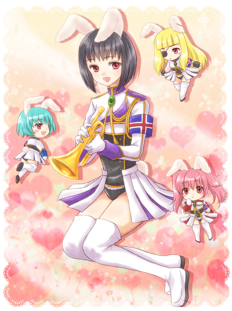 chiester410, chiester45, chiester00, and chiester556 (umineko no naku koro ni) drawn by maekawa_suu