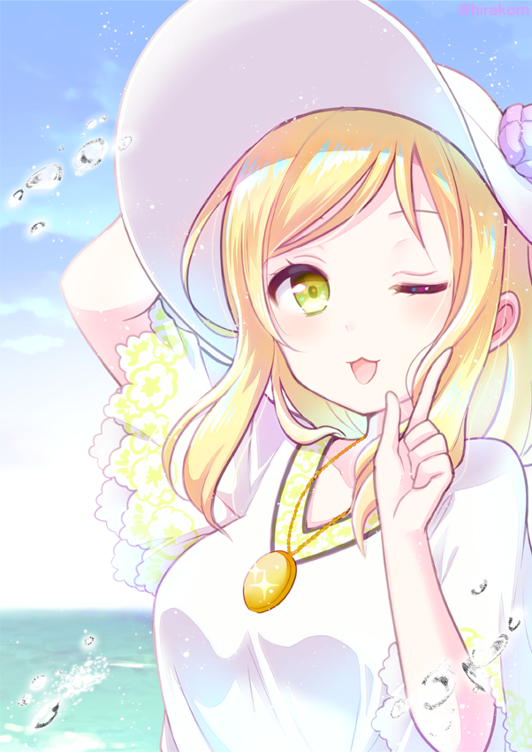 ohara mari (love live! and 1 more) drawn by hirako