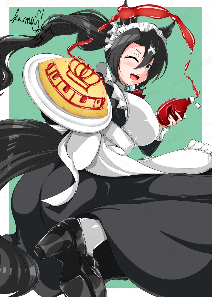 satono crown (umamusume) drawn by kamitsuki_shion