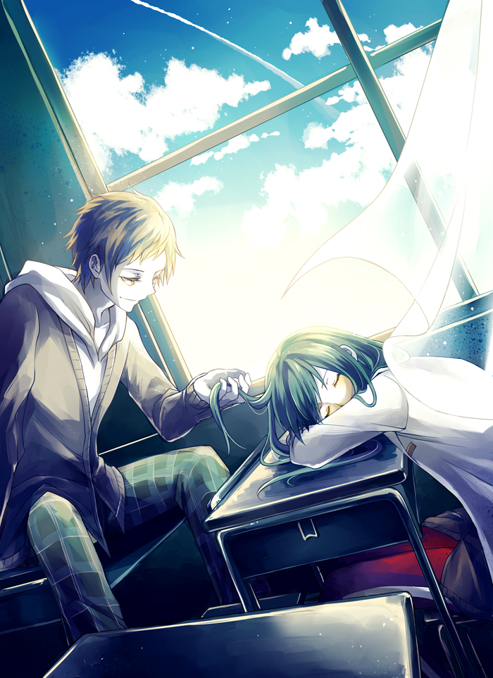 kido tsubomi and kano shuuya (kagerou project) drawn by winniconan