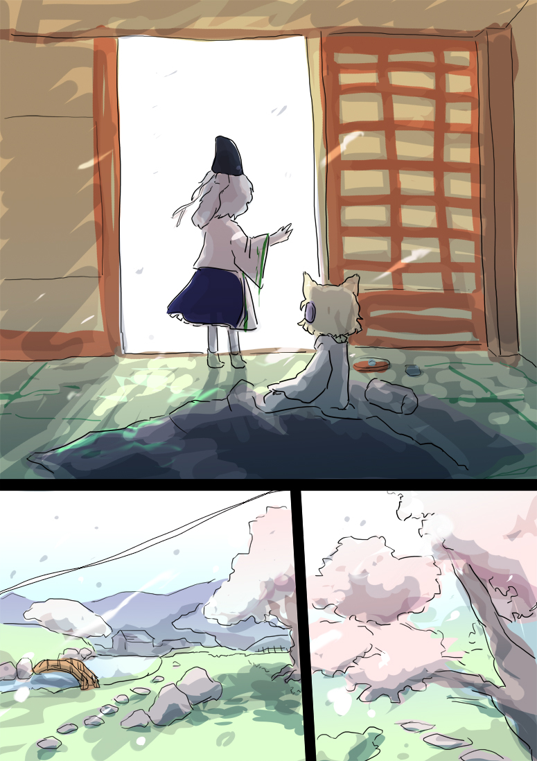toyosatomimi no miko and mononobe no futo (touhou) drawn by jizeru_(giselebon)