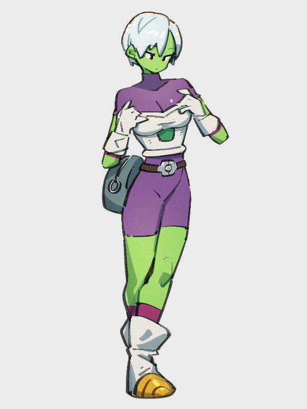 cheelai (dragon ball and 1 more) drawn by kemachiku