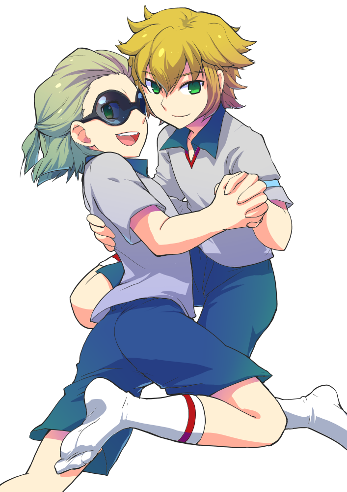 mark kruger and dylan keith (inazuma eleven) drawn by gorugon