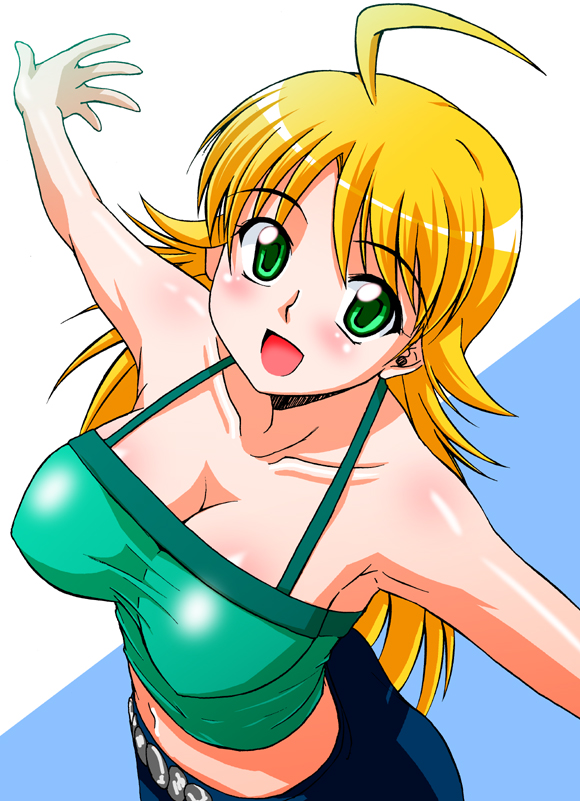 hoshii miki (idolmaster and 1 more) drawn by rikumoto_yoshiyuki