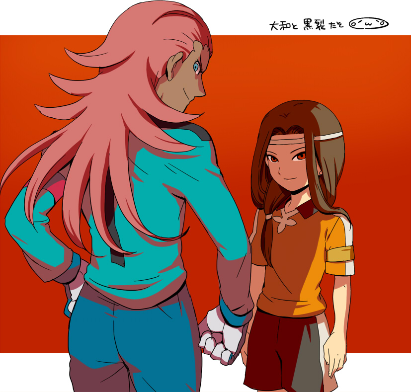 kurosaki makoto and senguuji yamato (inazuma eleven and 1 more) drawn by mizuhara_aki