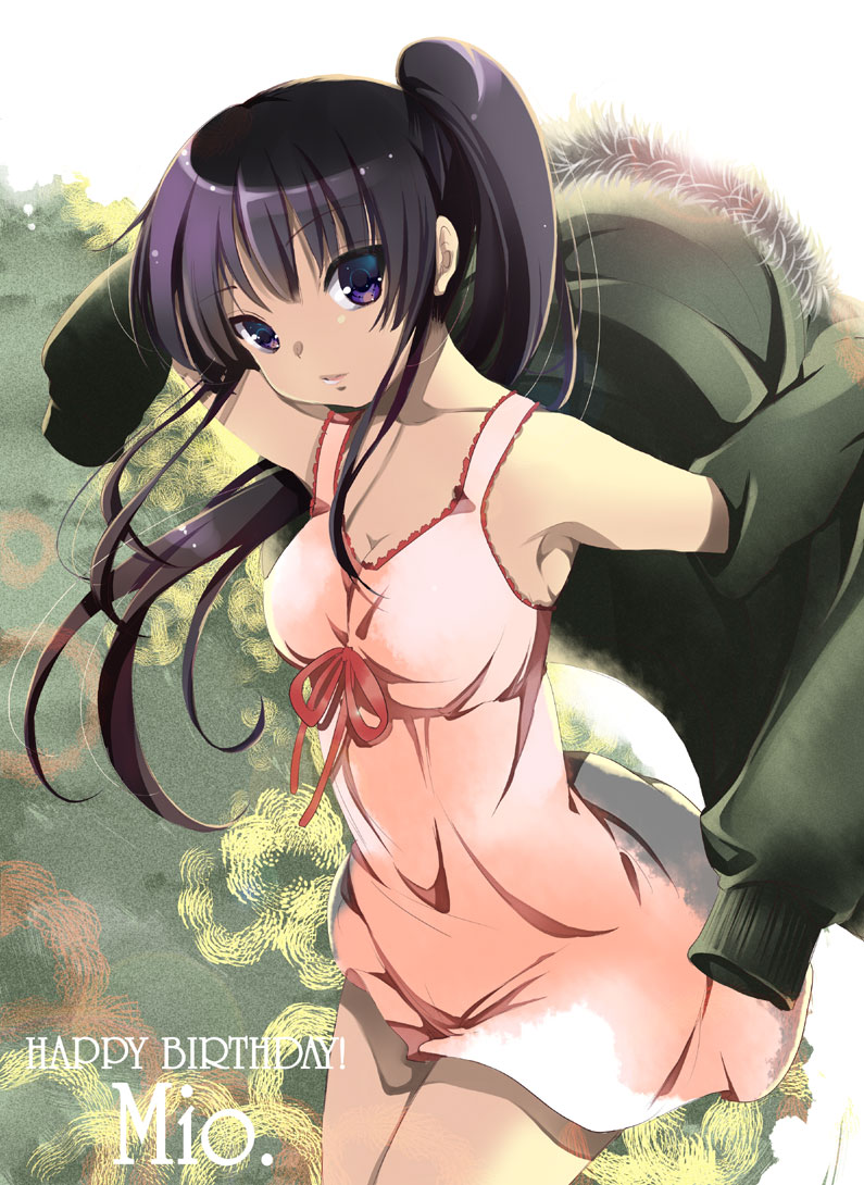 akiyama mio (k-on! and 1 more) drawn by gouda_nagi