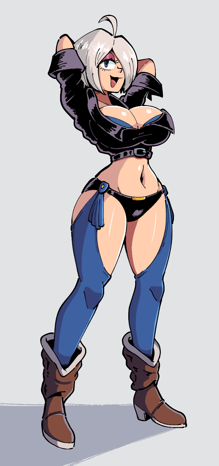 angel (the king of fighters and 1 more) drawn by kevin_arthur