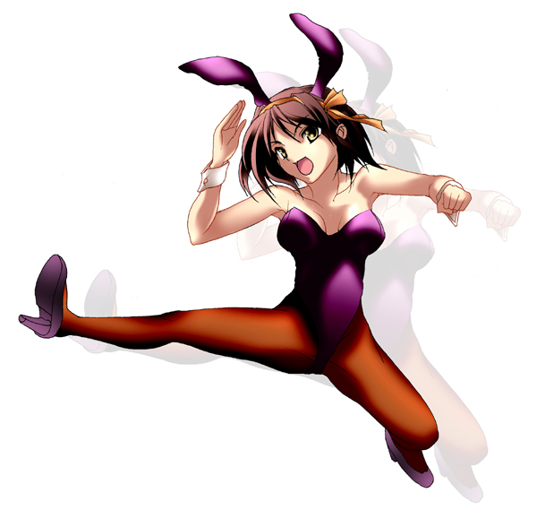 suzumiya haruhi (suzumiya haruhi no yuuutsu) drawn by shiikeru